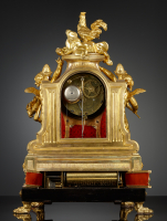 French Louis Xvi Musical Mantel Clock Kollenburg Antiquairs