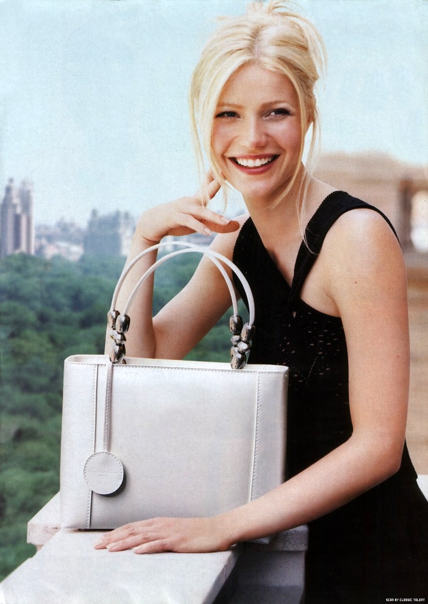Image result for dior handbag and gwyneth paltrow