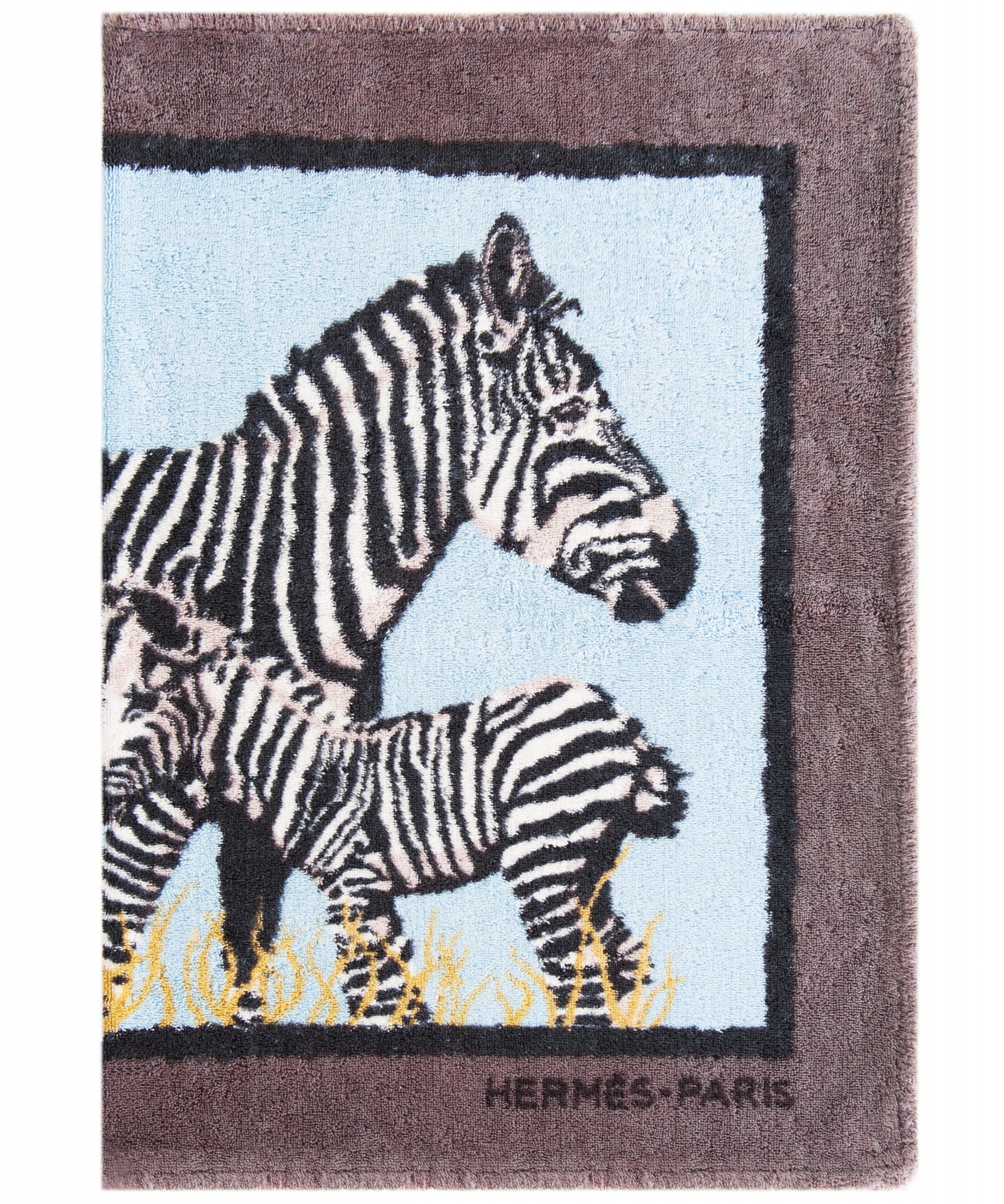 Hermes Zebra Print Towel 65x95 | La Doyenne