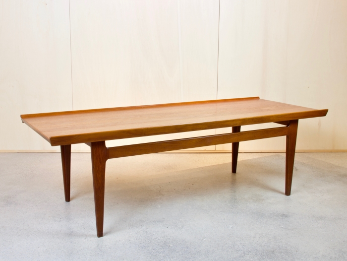 Finn Juhl for France & Son, Teak coffee table, 500 series, 1958