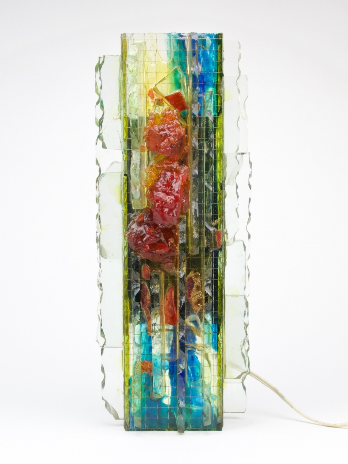 Willem van Oyen voor Raak Amsterdam, Glazen wandlamp, model