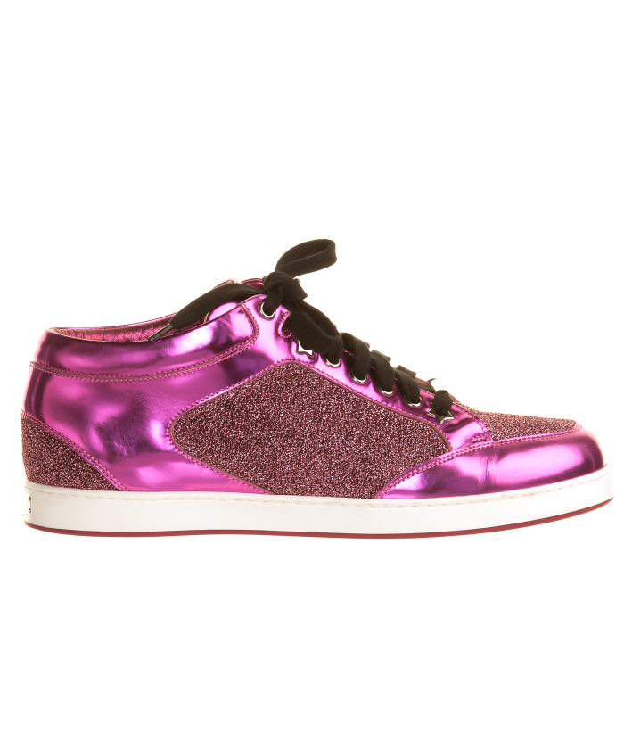 Jimmy choo best sale trainers rose gold