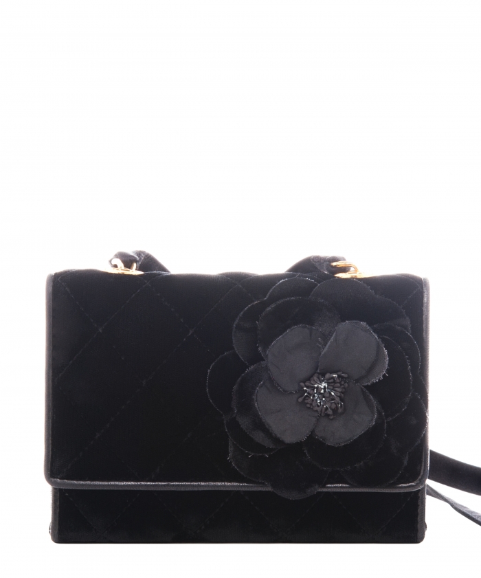 chanel mini velvet bag