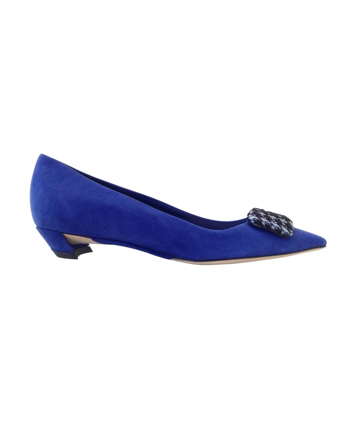 Cobalt blue ballet sales flats