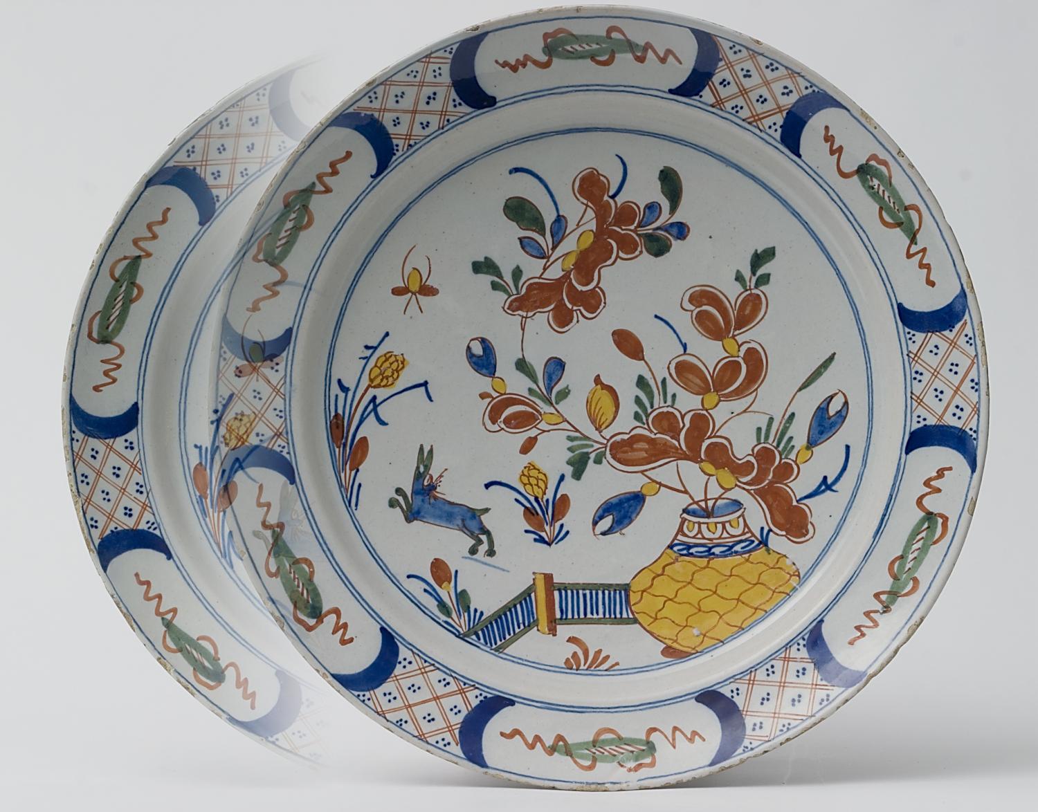 delftware plate