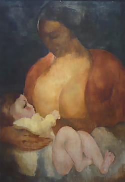 Mother and her baby