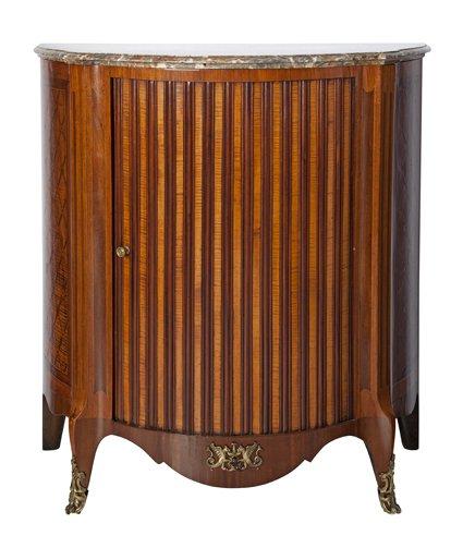 Dutch Louis Quinze chest with marble top