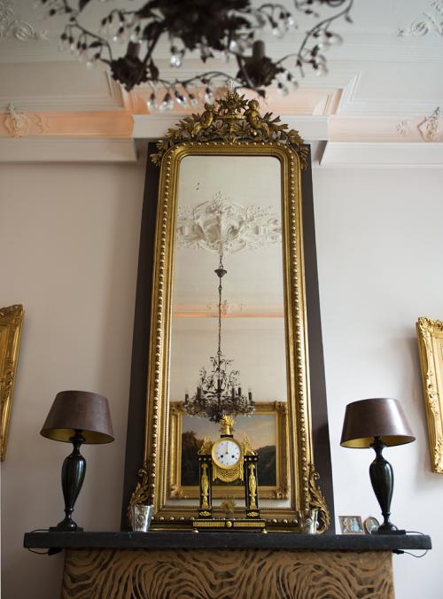 Miroir grande console