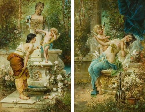 A Pair of Paintings: Youth and Love