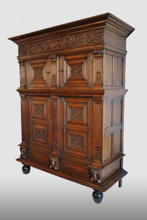 Dutch renaissance cupboard, middle 17th century.