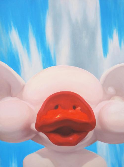 Smiling piglet