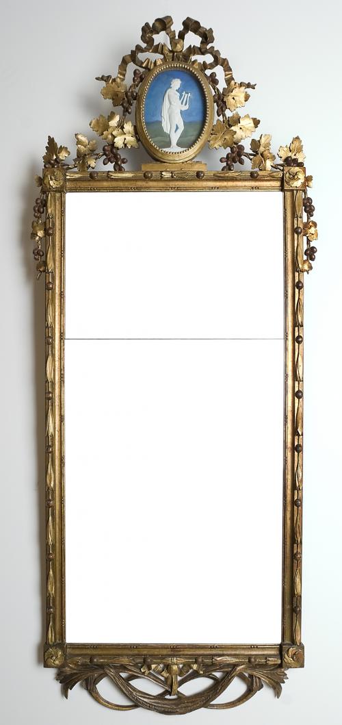 A Louis XVI Miroir avec M&Atilde;&copy;daillon