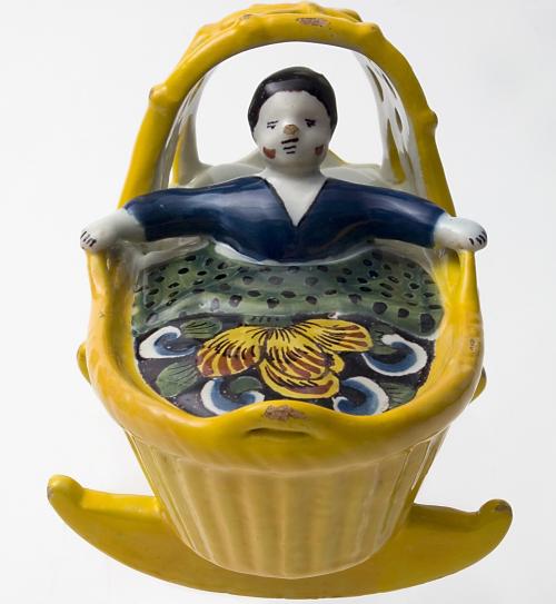 Polychrome Delft Craddle