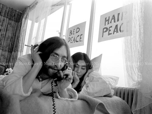 John Lennon \u0026amp; Yoko Ono - Peace - Kamer 902 Hilton # 19