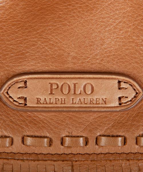 Polo Ralph Lauren Leather Fringe Bucket Bag Ralph Lauren La Doyenne