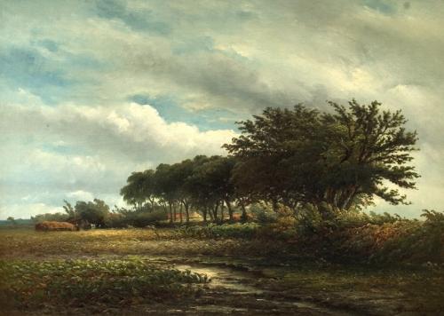 Landscape with trees