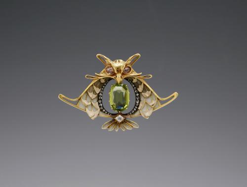 Owl brooch