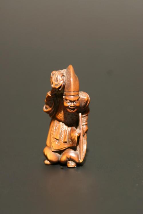 netsuke de madera: mitol&Atilde;&sup3;gicos periodo Edo de Jap&Atilde;&sup3;n