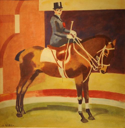 Horsewoman in Carr&Atilde;&copy;