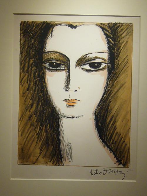 Girl with a swans neck