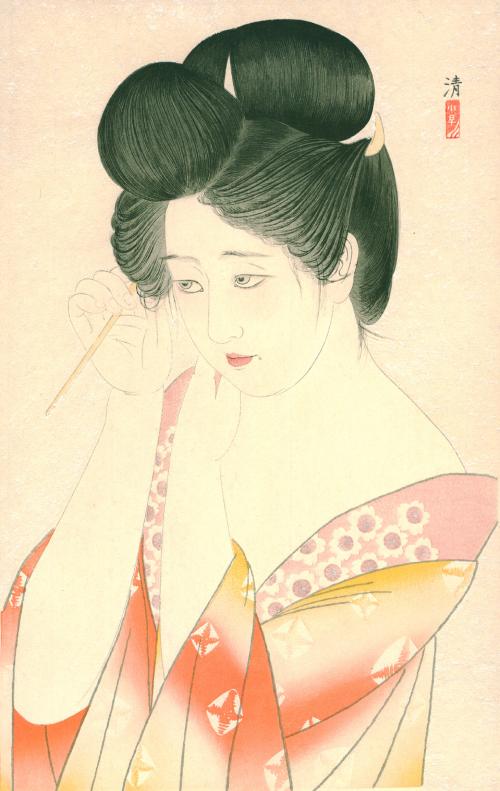 estampe japonaise par Kiyoshi Kobayakawa