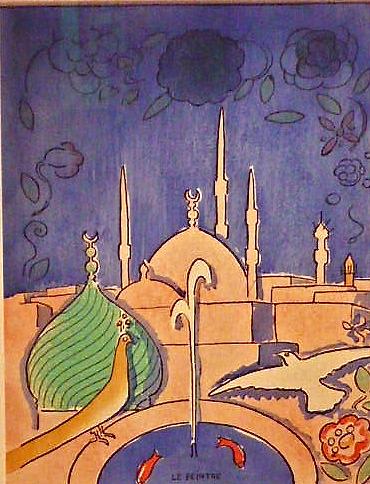 Townview with minarets