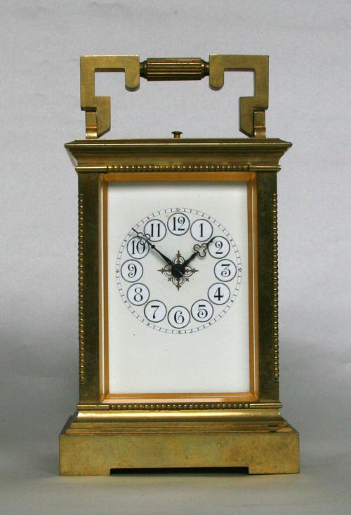 Carriage Clock &acirc;��Anglaise Case&acirc;��8day anchormovement striking on gong repeater