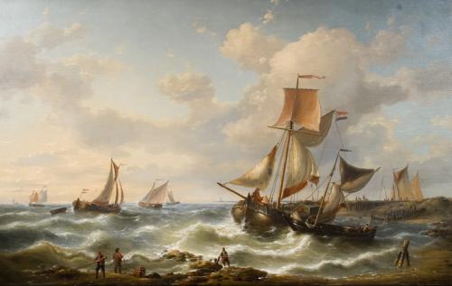 Schepen op volle zee