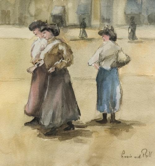 Three ladies