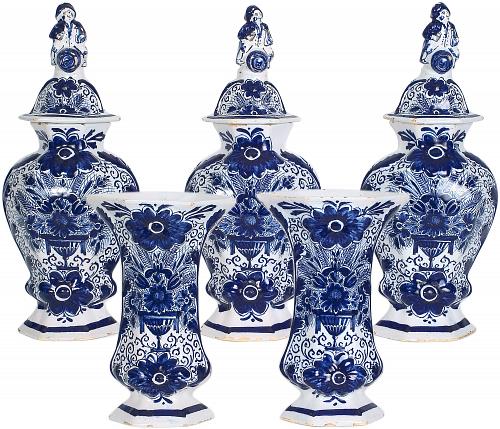 Delft Blue Garniture