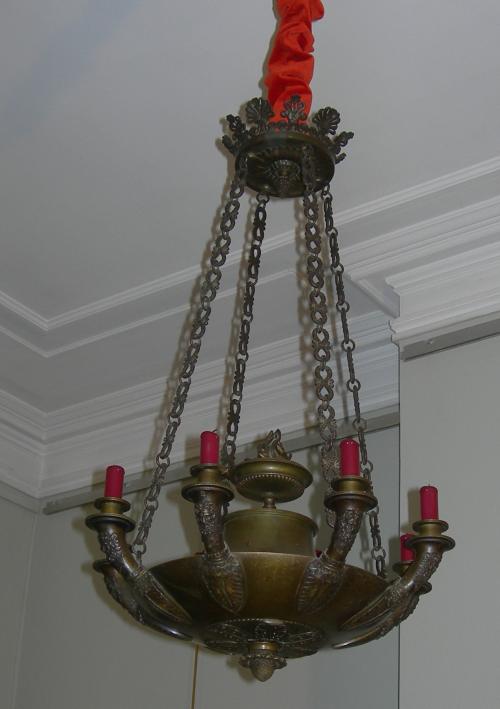 PERIOD CONSULATE CHANDELIER