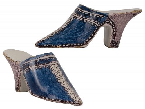 Amsterdams Earthenware Blue Shoes
