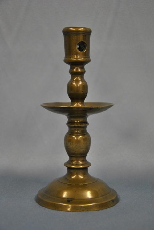 Dutch Candlestick, about 1575, brass.