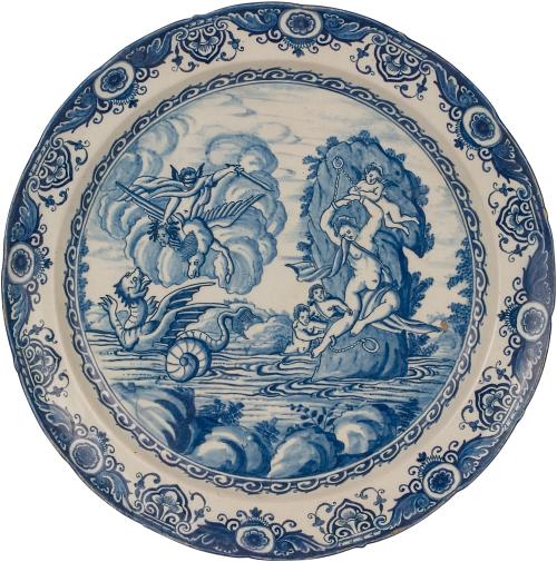 Blue Delft Plate
