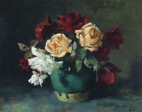 Flower Still life - G.J. Sijthoff