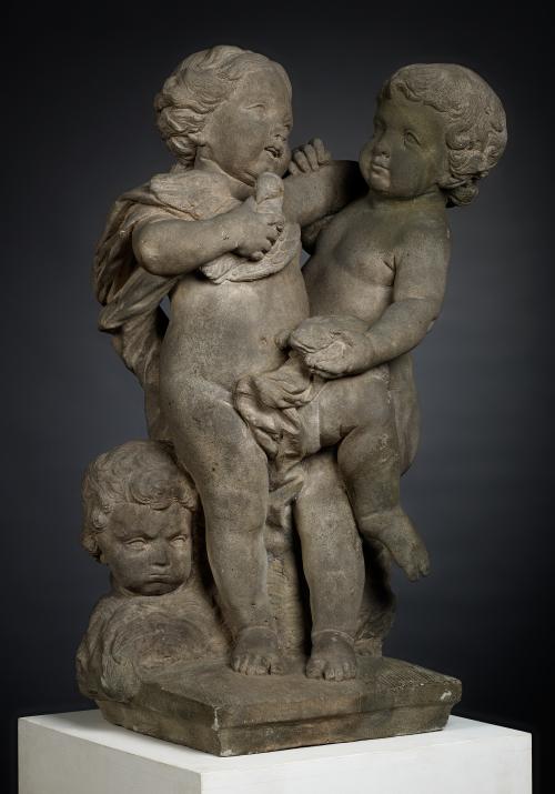 Dutch Sandstone Garden Sculpture, Early 18th Century