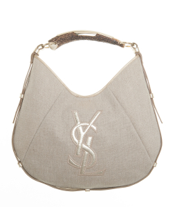 vintage Y2K Yves Saint LAURENT Mombasa bag / Tom Ford / YSL Rive Gauche /  SS 2002 / metal horn / licorice / serial code / 100% authentic