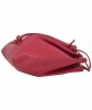 Chanel Vintage Red Leather Drawstring Bag - Chanel