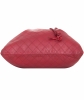 Chanel Vintage Red Leather Drawstring Bag - Chanel
