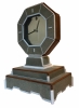 m255 Mystery clock with shagreen and bone