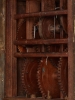 An exceptional Austrian wooden animated wall clock, circa 1730