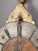 An unusual South German 'Teller-Uhr' wall clock with cow's tail pendulum, circa 1760