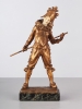 A French Art Deco Harlequin Bronze by Luce, circa 1910