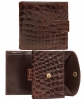 Vintage Pierre Cardin Brown Croco Shoulder Bag - Pierre Cardin