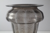 Chris Lebeau, Ribbed vase with tin crackle, Moser und Söhne Glass Factory, 1927 - Chris (J.J.C.) Lebeau