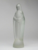 Steph Uiterwaal, Pressed glass sculpture of Saint Therese, designed in 1932, executed by Glass Factory Leerdam - Steph Uiterwaal