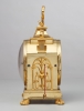 An imposing 8-day Swiss travelling clock, circa 1800