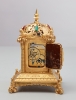 An important English ‘tabernacle’ small travelling clock by Emanuel Brothers, circa 1860