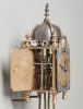 An English miniature striking lantern wall clock