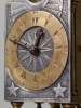 An English miniature striking lantern wall clock